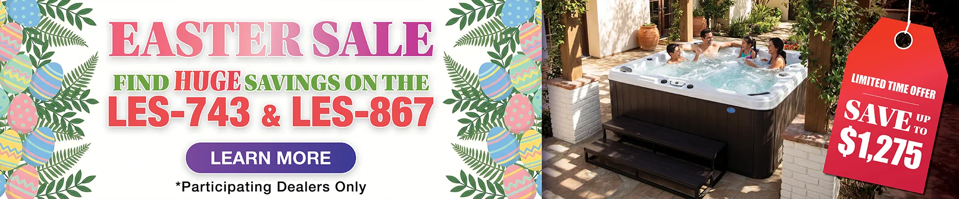 Calspas hot tub being used in a family setting - Fairview