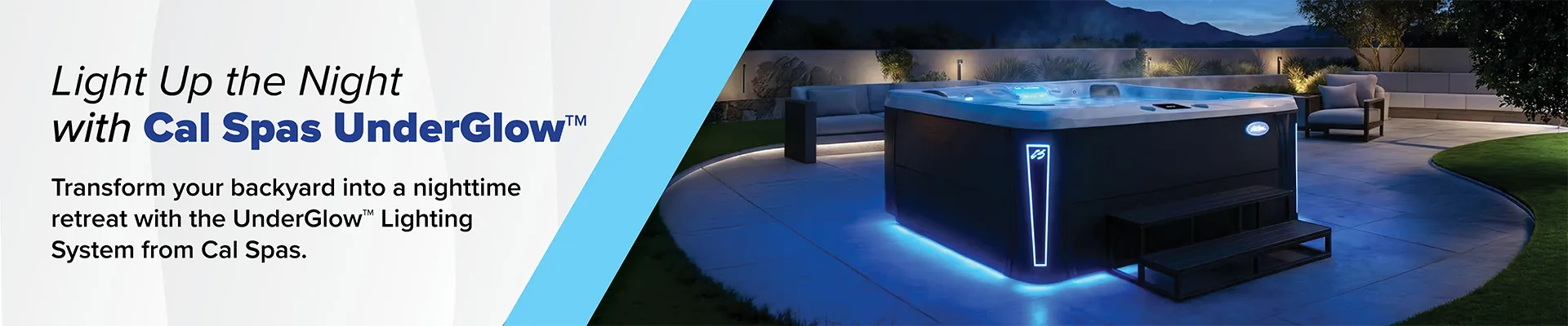 Calspas hot tub being used in a family setting - Fairview